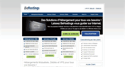 Desktop Screenshot of behostings.com